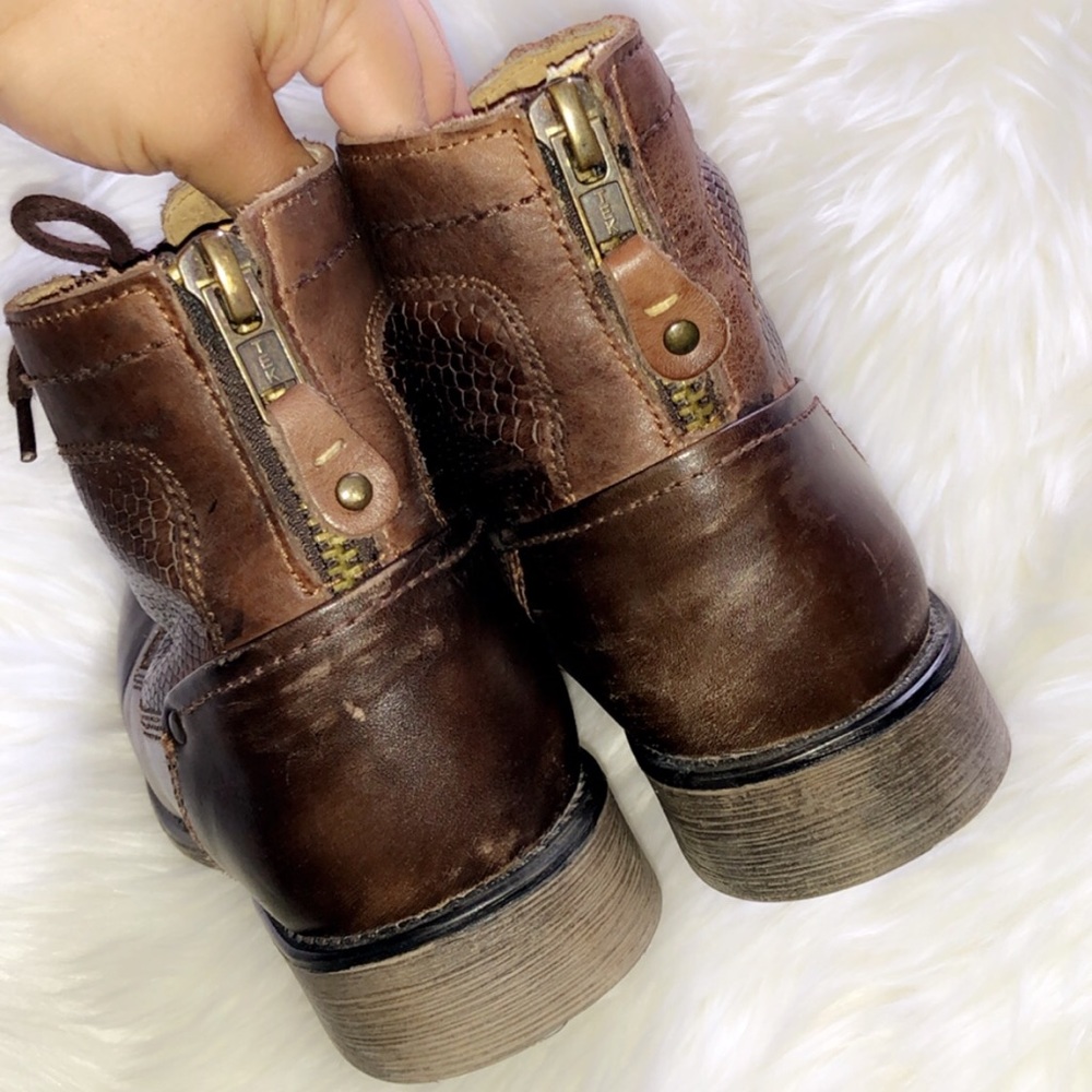 STEVE MADDEN Men’s Leather Boots - Picture 8 of 8